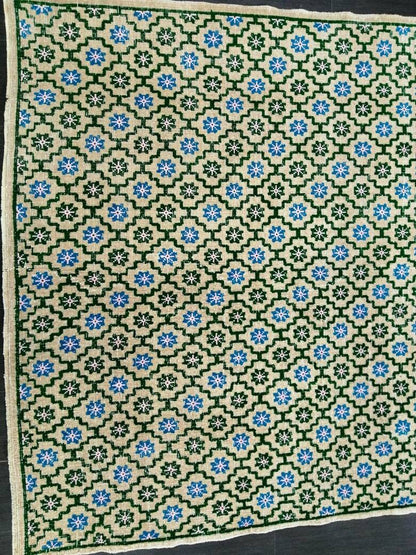 Vintage Floral Rug, VINTAGE 5.4 x 9.6 Rug Oriental Rug, Wool Oushak Rugs, Hand Made Rug, Persian Rug, Vintage Turkish Rug, Farmhouse Rug