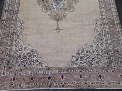 Persian RUG 6.4 x 9.2 Handmade Rug Vintage Oriental Rug Antique Persian Hand Made Rug Fine Knotted Turkish Rug Quality Rug