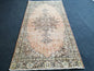 6.4 x 3.2 Vintage  Rug Turkish  Rug Oushak Rug Bohemian Rug, Living Room Rug, Oushak Rug, Hand Made Rug Wool Rug