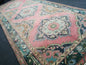 11.6 x 4.7 Oushak Runner Rug Turkish Runner Rug Vintage Runner Rug Hallway Runner Rug Kitchen Runner Rug Wool Runner Rug Wool Oushak Rug