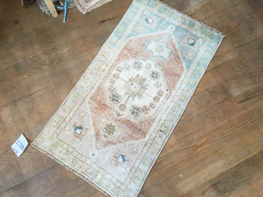 1.6x2.9 feet muted color kitchen small rug, vintage living room area mini rug, turkish bathroom floor small rug, laundry gray small wool rug