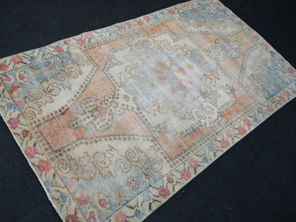 4x7 Rugs, Hand Made Rug, Oushak Rug, Rustic Rug, Bohemian Rug, Rug Runner, Turkish Rug, Farmhouse Rug, Vintage Rug, Wool rug