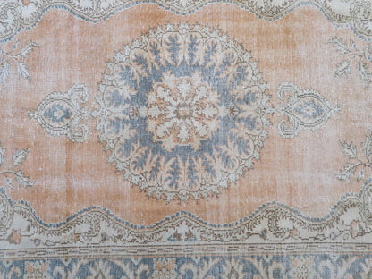9'3x6 large area oushak rug turkish oushak rug vintage rug vintage runner rug wool 6 by 9 rug hand made rugs vintage turkish rug
