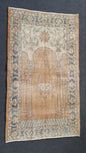 Vintage Rug Turkish  Rug Oushak Rug Wool Oushak Rug Vintage Rugs Boho Rug