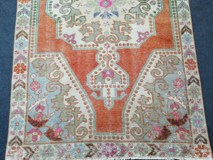 7.3 X 4.5 Rugs, Hand Made Rug, Oushak Rug, Rustic Rug, Bohemian Rug, Rug Runner, Turkish Rug, Farmhouse Rug, Vintage Rug, Wool rug
