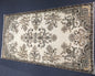 French Inspired Fleur-de-lis  Motif Minimalist Rug,Bohemian Rug,Big Area Rug,Antique Rug,Oushak antique Rug,Hand woven Rug,Weaving Rug