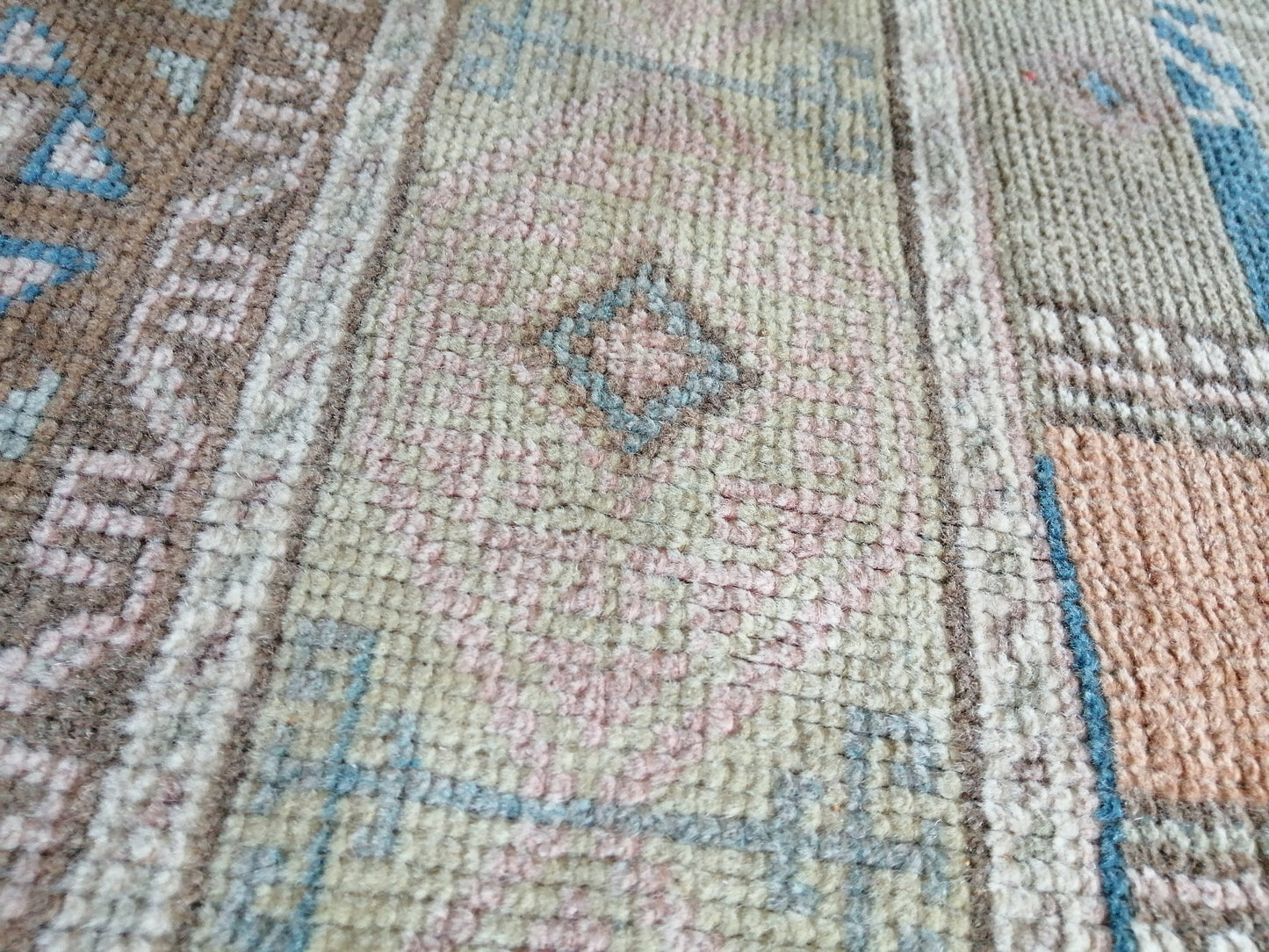 4.6 x 8.2 Wool Rugs  TURKISH HAND MADE Rugs Vintage Turkish Rugs  Anatolian Oushak Rug Turkish Oushak Rug, Vintage Oushak Rug, Wool Rug