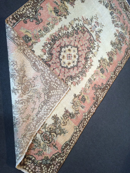 Light Pink Rug,Bohemian Rug,Big Area Rug,Antique Rug,Oushak antique Rug,Hand woven Rug,Weaving Rug,Ethnic Rug,Kitchen Rug