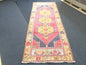 3 x 9.3 Runner Rug Turkish Runner Rug Vintage Runner Rug Hallway Runner Rug Kitchen Runner Rug Wool Runner Rug