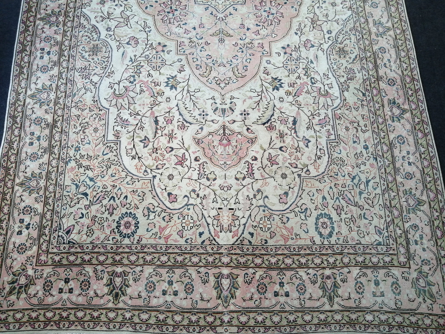 6.7 x 10.7 Large  OUSHAK RUG TURKISH Oushak Rug Vintage Oushak quality Rug Vintage Runner Rug Wool Oushak Rug Hand Made Rugs Vintage  Rug