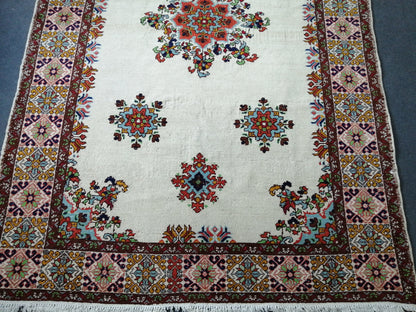 6.5 x 9.8 OUSHAK RUG TURKISH Oushak Rug Vintage Oriental Rug Vintage Persian Rug Rug Persian Rug Hand Made Rugs Vintage Turkish Rug
