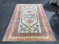 Handmade Rug, Oushak 2.6 x 3.8 Rug, Rustic Rug, Bohemian Rug, Rug Runner, Turkish Rug, Farmhouse Rug, Vintage Rug, Wool rug