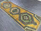Handmade Oushak Runner 2.5 x 7.6 Rug Turkish Runner Rug Vintage Rug Runner Hallway Runner Rug Kitchen Runner Rug Handmade Wool Runner