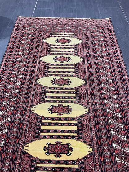 Turkish Rug, Vintage 3x5 Rug, Persian Rug, Oriental Rug, Hallway Rug, Kitchen Rug, Wool Rug Wool Rug Entryway Navy Rug
