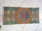 Turkish Mini Rug  Oushak Small Area Rug Turkish Rug Oushak Rug Hand Made Rug Vintage Rug
