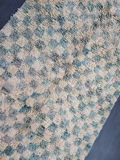 Antique Rug, High Wool Pile Rug, 3.8 x 5.10  Plush Rug,Handmade Rug,Shaggy Hand Knotted Rug,One Of A Kind Rug, Nomad Rug, Rear Rug
