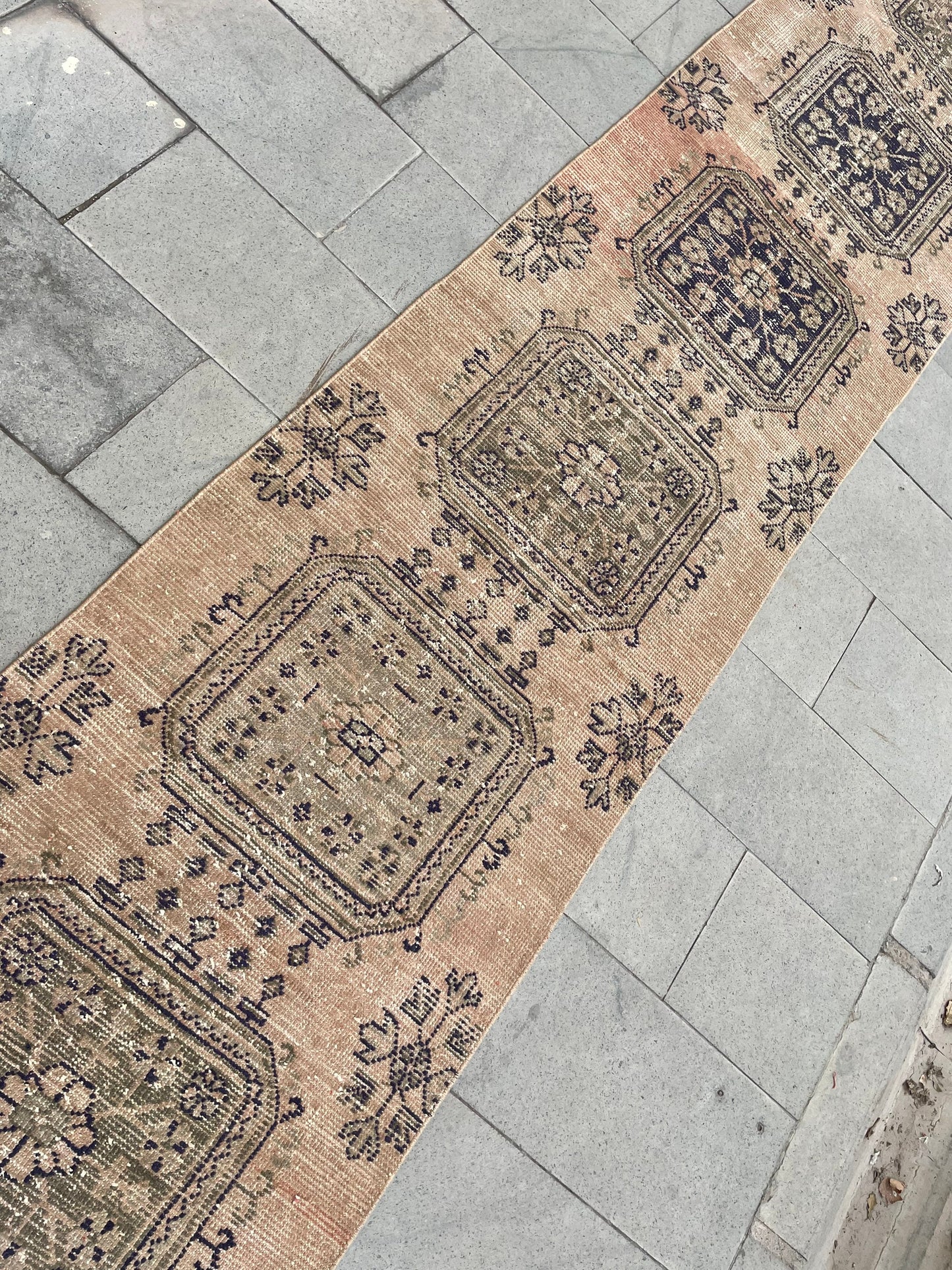 Wool Extra Long Runner Rug, Very Long Handmade Runner 2.7 x 22 ft Rug, Vintage Runner Rug, XL Turkish Runner Rug Staircase Runner rug