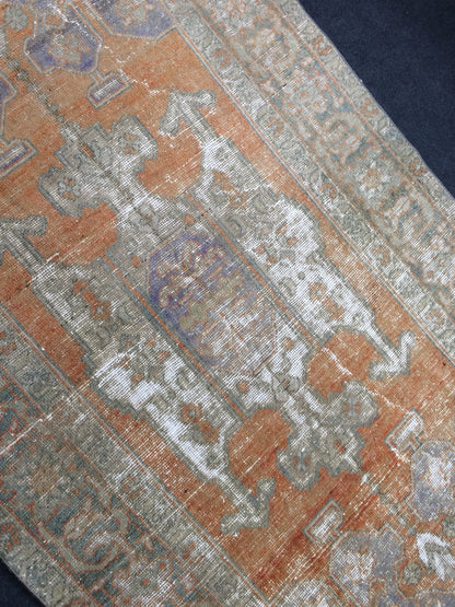 5 x 8.6 OUSHAK RUG TURKISH Oriental Rug Vintage Oushak Rug Vintage Persian Wool Rug Hand Made Rugs Vintage Turkish Rug Discounted Rugs