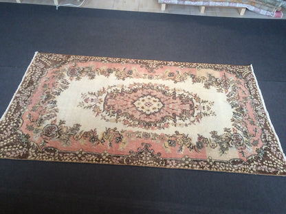 Light Pink Rug,Bohemian Rug,Big Area Rug,Antique Rug,Oushak antique Rug,Hand woven Rug,Weaving Rug,Ethnic Rug,Kitchen Rug