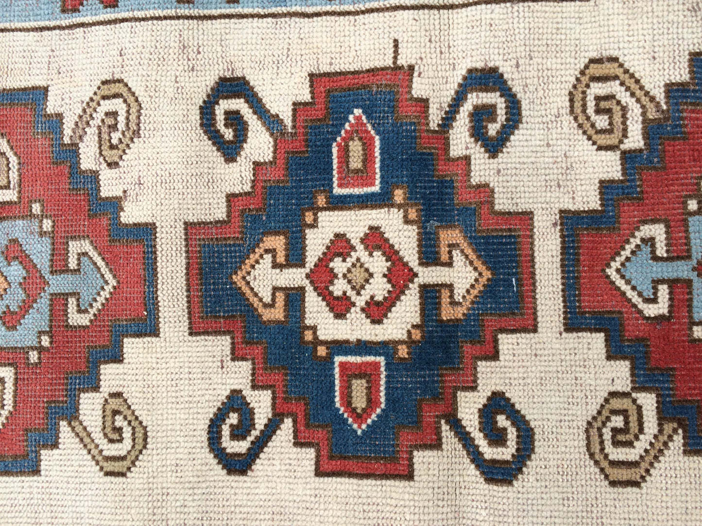 BLUE oushak Rug Turkish Runner Rug 8.4 x 2.7 Runner Rug Vintage Runner RugsOushak  Runner Rug Earth Tones Rugs Rustic Runner Rug