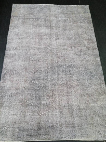 4.9 x 7.6 Variegated Rug, Hand Made Rug, Oushak Rug, Distressed Rug, Simple And Elegant Oriental Rug , Turkish Rug,Vintage Farmhouse Rug