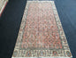 Hand Made Rug, Oushak Rug , Wool  Rug  Vintage Rug Floral Rug, Turkish Rug