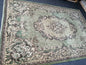 10 X 6.7 OUSHAK RUG TURKISH Oushak Rug Vintage Oushak Runner Rug Vintage Runner Rug Wool Oushak Rug Hand Made Rugs Vintage Turkish Rug