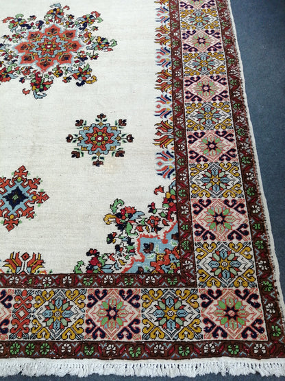 6.5 x 9.8 OUSHAK RUG TURKISH Oushak Rug Vintage Oriental Rug Vintage Persian Rug Rug Persian Rug Hand Made Rugs Vintage Turkish Rug